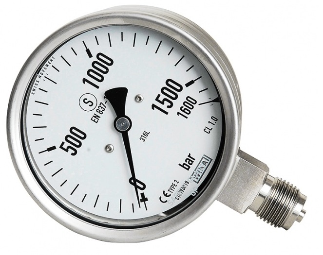 đồng hồ đo áp suất 1600 bar
