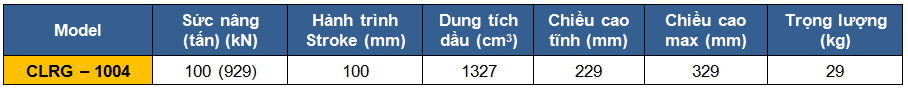 Kich thuy luc 2 chieu 100 tan 100 mm