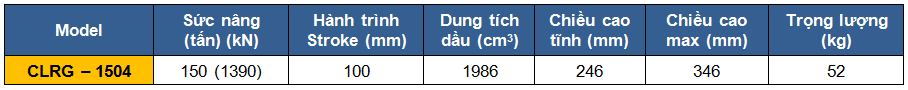 Kich thuy luc 2 chieu 150 tan 100 mm