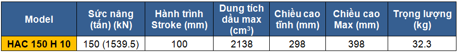 kich 2 chieu bang nhom 150 tan 100 mm, kich 2 chieu, kich nhom