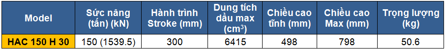 kich 2 chieu bang nhom 150 tan 300 mm, kich 2 chieu, kich nhom