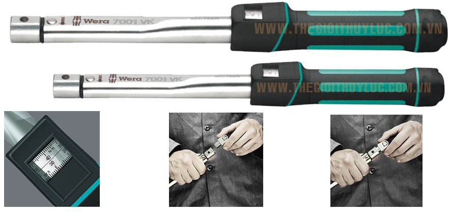 7000 Series torque wrenches for insert tools