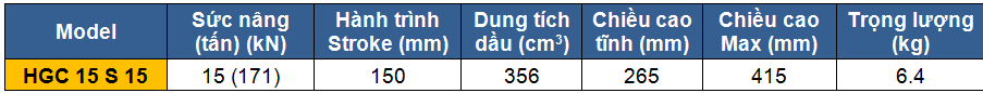 kich thuy luc 1 chieu 15 tan 150 mm