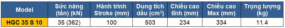 kich thuy luc 1 chieu 35 tan 100 mm