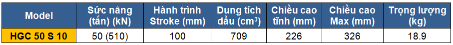 kich thuy luc 1 chieu 50 tan 100 mm