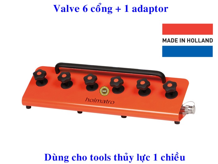 Valve 6 cong + 1 adaptor